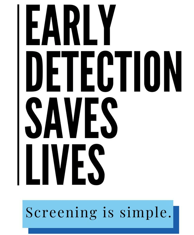 early detection saves lives