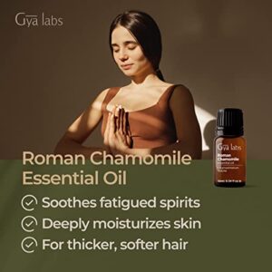 chamomile oil & ylang ylang essential oil for skin set 100% pure therapeutic grade essential oils set 2x10ml gya…