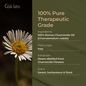 chamomile oil & ylang ylang essential oil for skin set 100% pure therapeutic grade essential oils set 2x10ml gya…