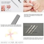 Professional Pedicure Tools Set, 26 in 1 Stainless Steel Foot Care Kit Foot Rasp Dead Skin Remover Pedicure Kit,Foot… version 1.0.0