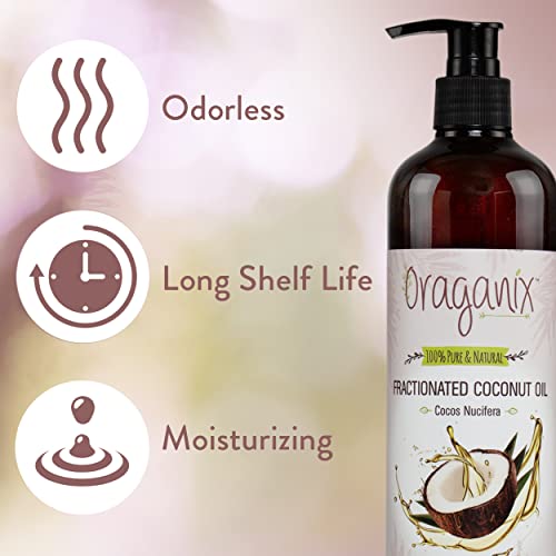 Oraganix-Fractionated-Coconut-Oil-with-Roller-Bottles-100-Pure-Natural-16-Oz-Coconut-Oil-10ml-Essential-Oil-Roller-Bottles-Caps-Funnel-and-Bottle-Opener-for-Massage-Oil-Skin-and-Hair-Care version 1.0.0