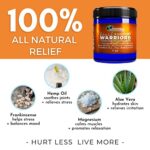 Herbal Mana Royal Warrior | Frankincense DMSO Cream with Hemp (5000mg) | 99.995% Pure Pharma DMSO, Hyaluronic Acid… version 1.0.0