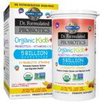 Garden of Life Dr. Formulated Probiotics Organic Kids+ Plus Vitamin C & D, Strawberry Banana, Gluten Dairy & Soy Free… version 1.0.0