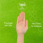 DEAL SUPPLEMENT Vitamin D3 K2 Softgel, 180 Counts, 2-1 Complex, Vitamin D3 5000 IU & Vitamin K2 MK7, Promotes Heart… version 1.0.0