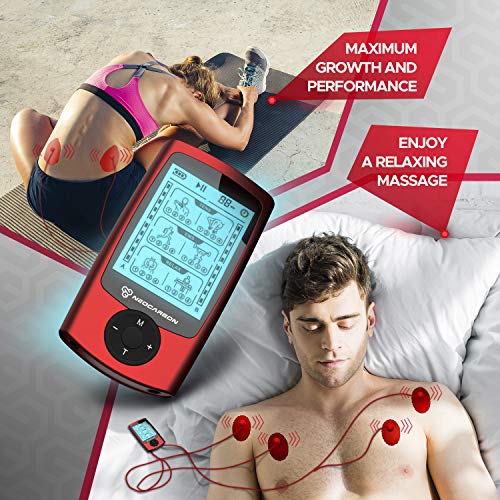 Neocarbon-Dual-Channel-TENS-EMS-and-Relax-Muscle-Stimulator-Electronic-Pulse-Massager-Unit-16-Electrode-Pads-Travel-Case version 1.0.0