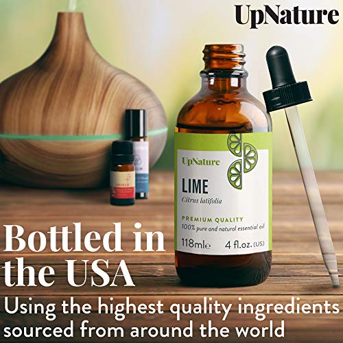 UpNature-Lime-Essential-Oil-100-Natural-Pure-Undiluted-Premium-Quality-Aromatherapy-Oil-Lime-Oil-for-Skin-Care-Hair-Care-Massage-Uplift-Mood-Improve-Focus-4oz version 1.0.0