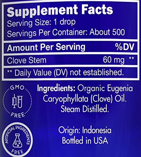 Zongle-USDA-Certified-Organic-Clove-Essential-Oil-Safe-to-Ingest-Eugenia-Caryophyllata-1-OZ version 1.0.0